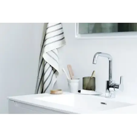 Damixa Pine håndvaskarmatur, large, uden bundventil - krom