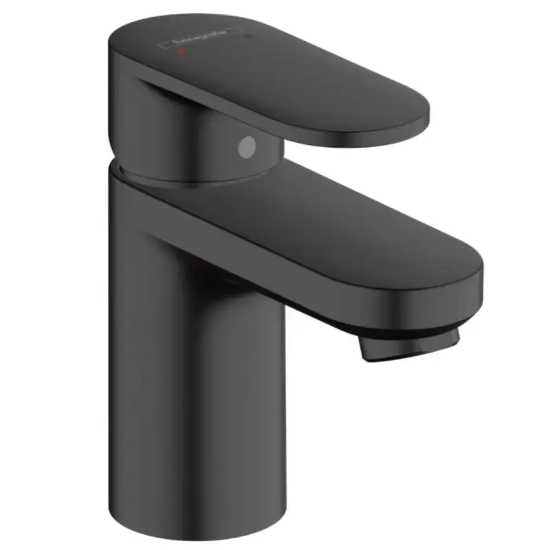 Hansgrohe Vernis Blend 70 håndvaskarmatur, m/løft-op ventil, mat sort