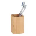 Wenko Bambusa tilbehørspakke i bambus med rustfrit stål