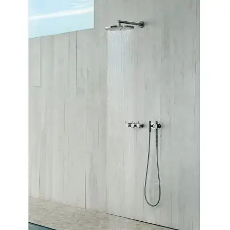 Vola 5471S-061-19 Brusesæt - poleret natur messing