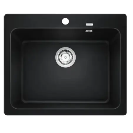 BLANCO Naya 6, 60 x 51 cm, køkkenvask i SILGRANIT - Sort