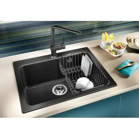BLANCO Naya 6, 60 x 51 cm, køkkenvask i SILGRANIT - Sort