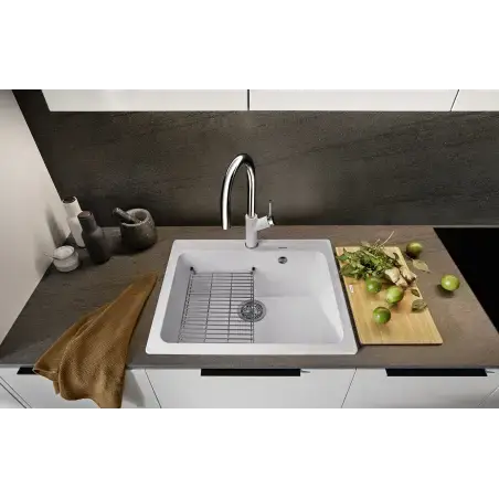 BLANCO Naya 6, 60 x 51 cm, køkkenvask i SILGRANIT - Sort