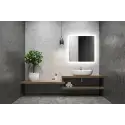 Nordic Bad Mie 1 firkantet LED-spejl med varme, 90 x 80 cm