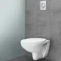Grohe Bau Ceramic væghængt toilet, hvid