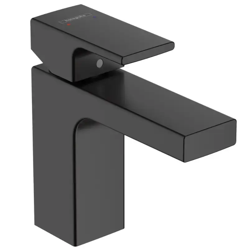 Hansgrohe Vernis Shape håndvaskarmatur, m/bundventil, mat sort