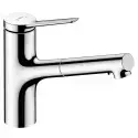 hansgrohe Zesis M33 køkkenarmatur 219mm tud. m/udtrækstud, krom