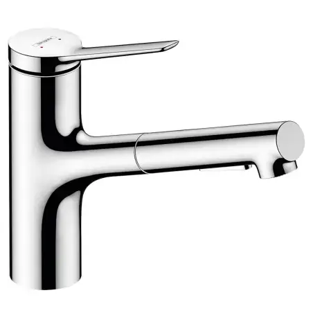 hansgrohe Zesis M33 køkkenarmatur 219mm tud. m/udtrækstud, krom