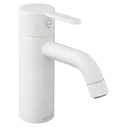 Damixa Silhouet håndvaskarmatur, small, u/bundventil - mat hvid