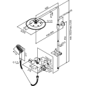 Damixa Silhouet brusesystem - mat hvid