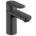 Hansgrohe Vernis Blend håndvaskarmatur 100 med løft-op ventil, mat sort
