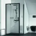 Toiletpakke m/Ideal standard Tesi toilet m/sæde, grohe cisterne og mat sort trykknap