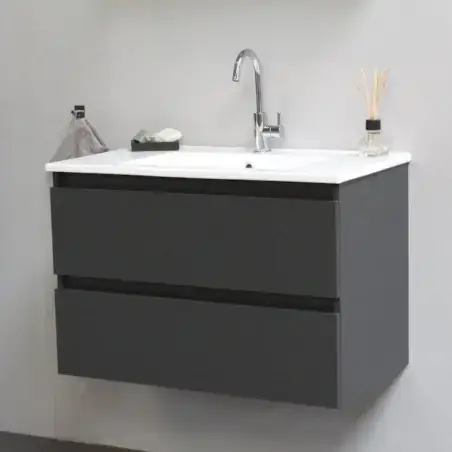 Sanibell Online møbelpakke, 80x46 cm, Mat antracit