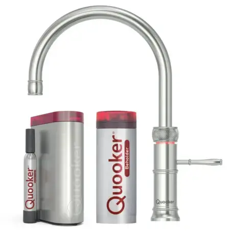 Quooker Classic Fusion Round krom - Combi+ & Cube køler