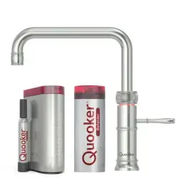 Quooker Classic Fusion Square rustfrit stål - Combi+ & Cube køler
