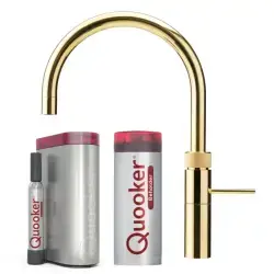 Quooker Fusion round Messing 5i1 - Pro3-VAQ & Cube køler