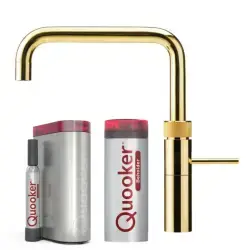 Quooker Fusion Square Messing 5i1 - Pro3-VAQ & Cube køler
