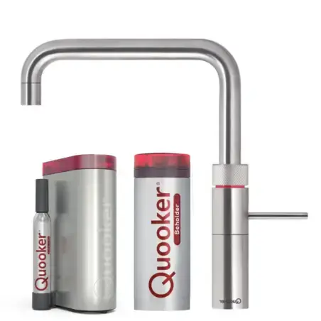 Quooker Fusion Square Rustfrit stål 5i1 - Combi+ & Cube køler