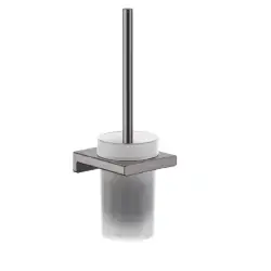 Hansgrohe AddStoris toiletbørste - børstet sort krom