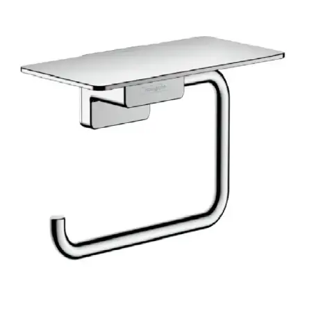 Hansgrohe AddStoris papirholder m/hylde - krom