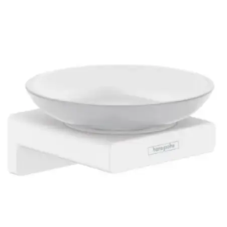 Hansgrohe AddStoris sæbeskål - mat hvid