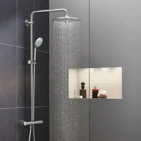 Grohe Euphoria XXL 310 brusesystem med termostat - supersteel