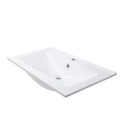 Nortiq Bakkedahl møbelpakke i højglans hvid, 2 skuffer m/softclose - 80 cm