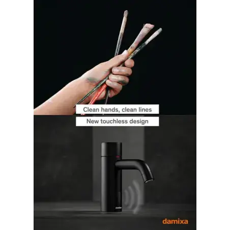 Damixa Silhouet Touchless håndvaskarmatur - mat sort