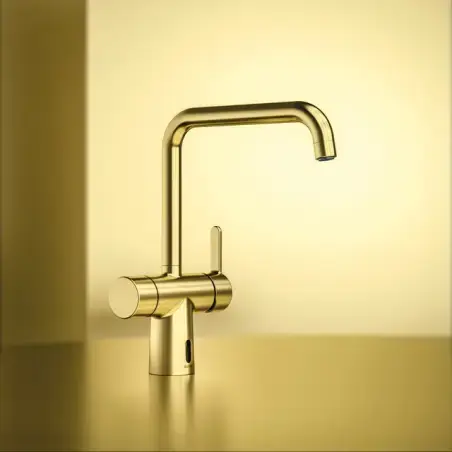 Damixa Silhouet Touchless køkkenarmatur - børstet messing