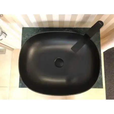 Cassøe Acquaio oval bowlevask - Mat sort