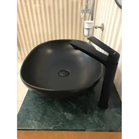 Cassøe Acquaio oval bowlevask - Mat sort