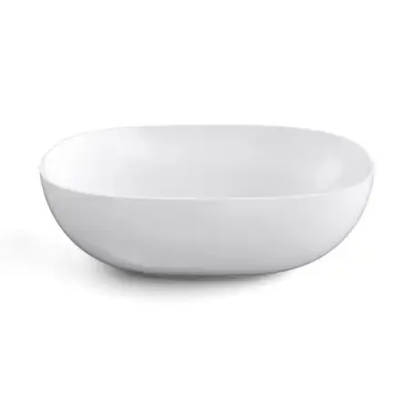 Cassøe Acquaio oval bowlevask - Hvid