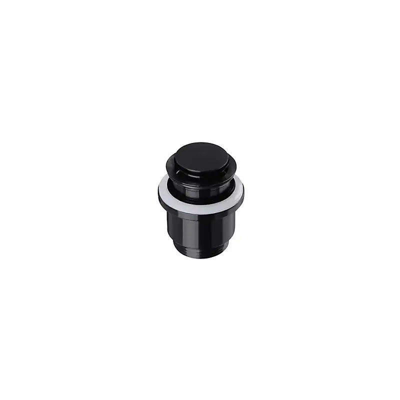 QTOO d line bundventil Push-open - børstet charcoal (sort)