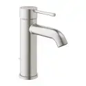 Grohe Essence Håndvaskarmatur - supersteel - small, m/bundventil