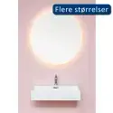 Cassøe Johannesburg spejl m/front & backlight LED - Ø60 cm