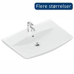 Ifø Spira Art håndvask - 60 x 49,5 cm - m/overløb