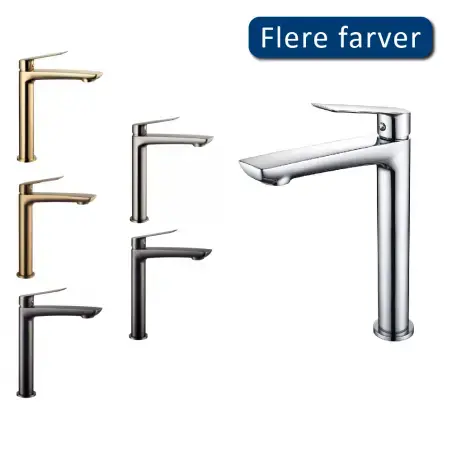 Cassøe Sleek bowlearmatur med bundventil - Krom