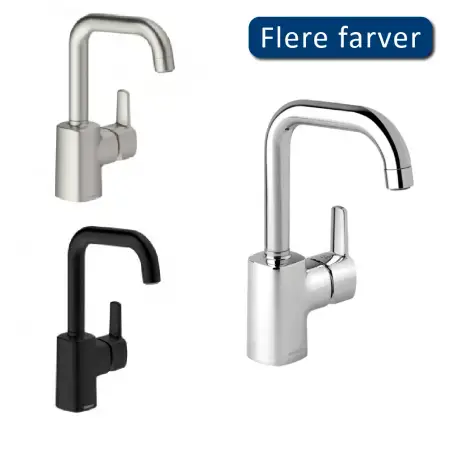 Damixa Pine håndvaskarmatur, large, uden bundventil - krom