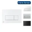 Cassøe M570 Alcaplast Trykknap - Hvid