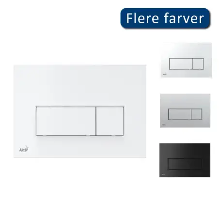 Cassøe M570 Alcaplast Trykknap - Hvid
