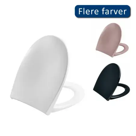 Scandinavia PLUS m/soft close & lift-off - hvid