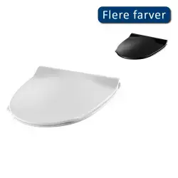 Pressalit 474 Sign Art sæde - Hvid - m/Liftoff & soft close