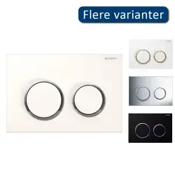 Geberit Omega 20 - hvid/krom