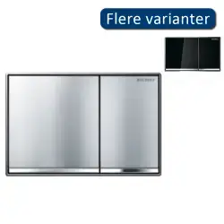 Geberit Omega 60 betjeningsplade - børstet krom