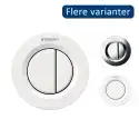 Geberit Omega 01 remote trykknap - hvid