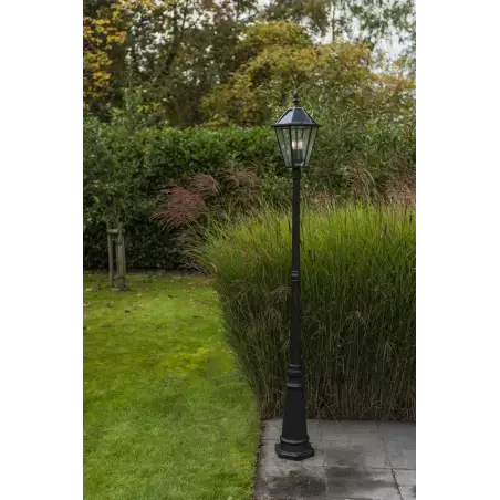 LUTEC London LED udendørs bedlampe med solceller