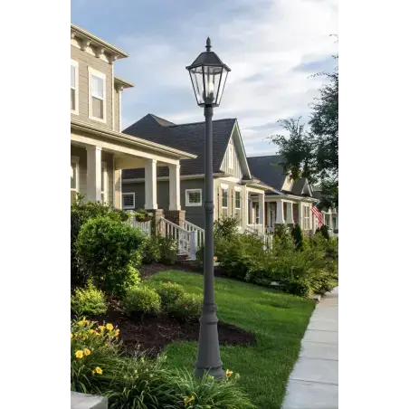 LUTEC London LED udendørs bedlampe med solceller