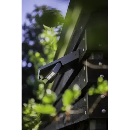 LUTEC Tilly Solar LED væglampe med sensor, 4W