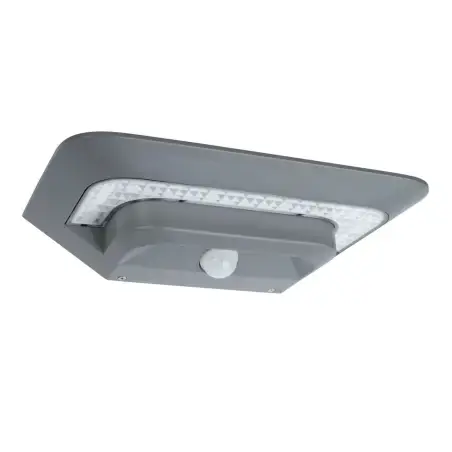 LUTEC Ghost Solar LED væglampe med sensor, 2,4W