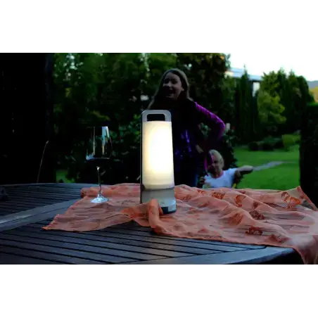 LUTEC Dragonfly hvid LED bordlampe med solcelle 1,2W